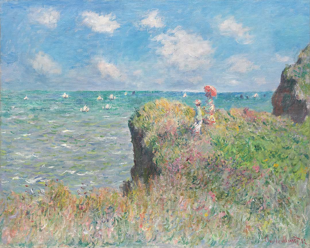 Cliff Walk at Pourville | Paper