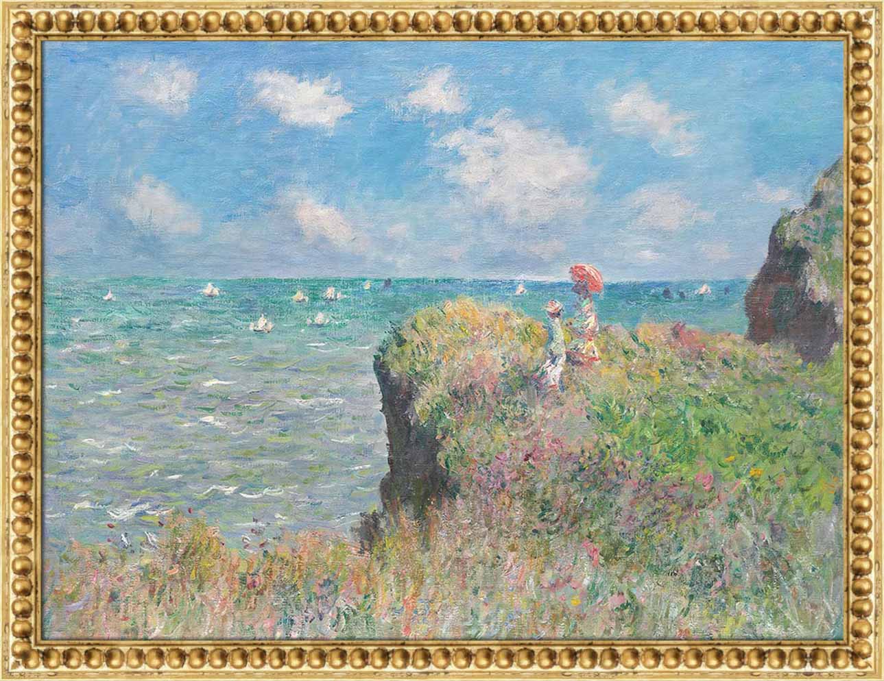 Cliff Walk at Pourville | Paper