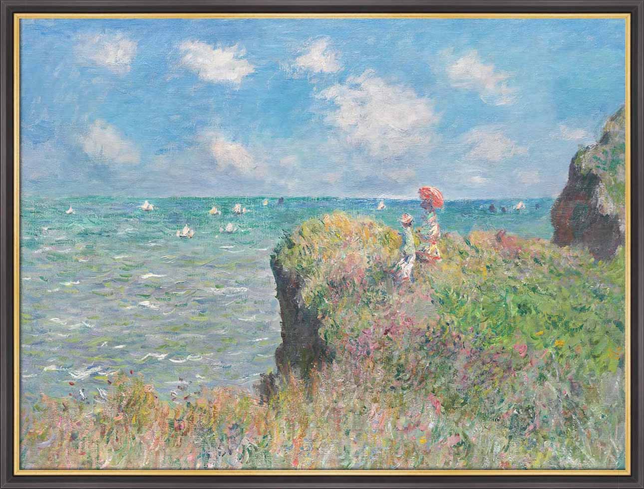 Cliff Walk at Pourville | Paper