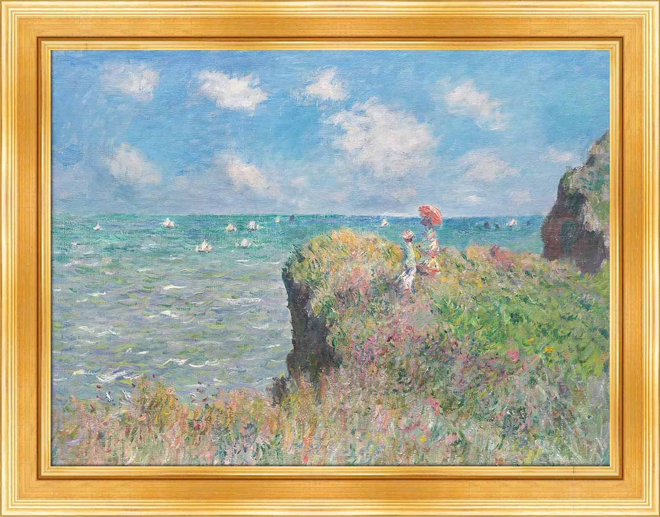 Cliff Walk at Pourville | Paper
