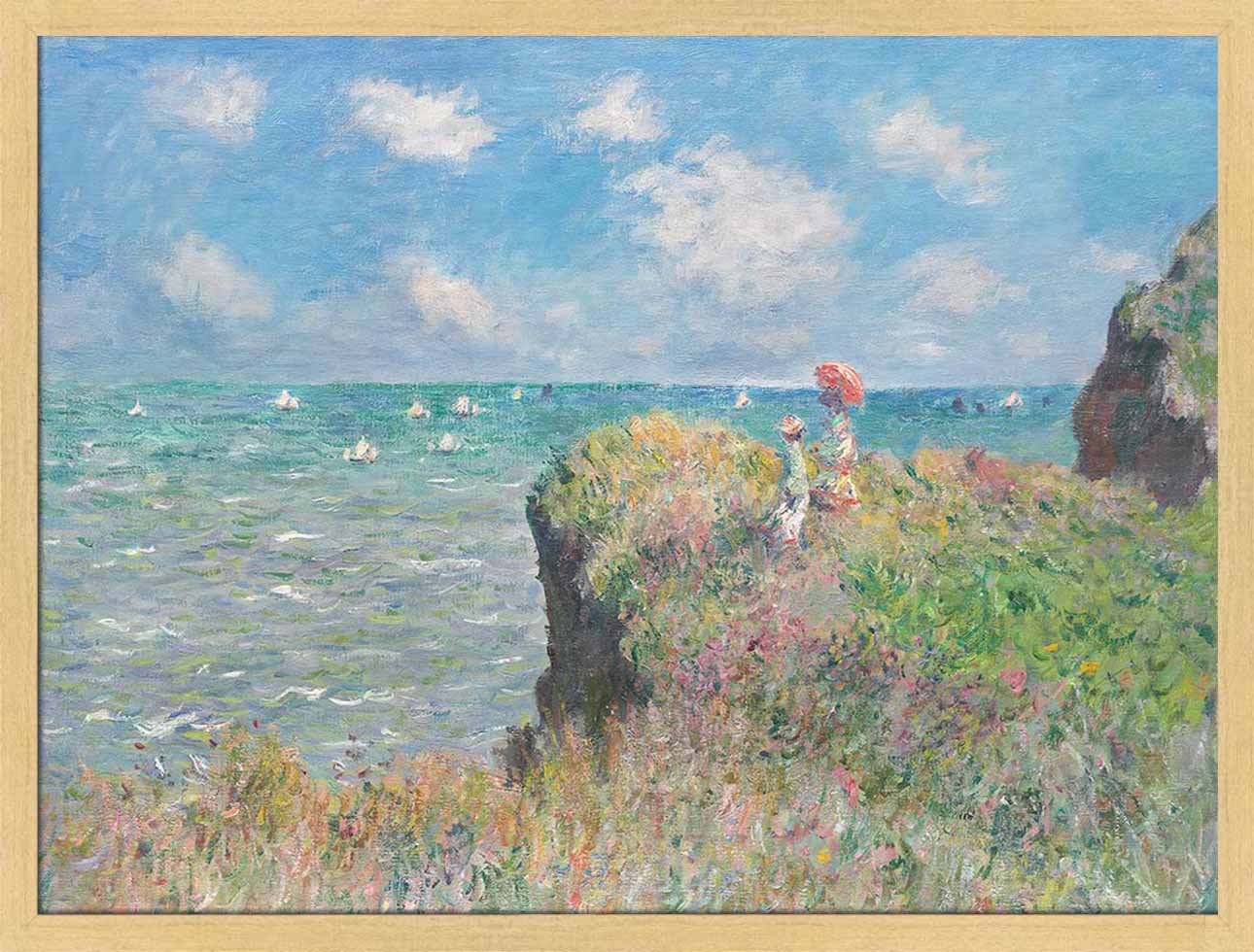 Cliff Walk at Pourville | Paper