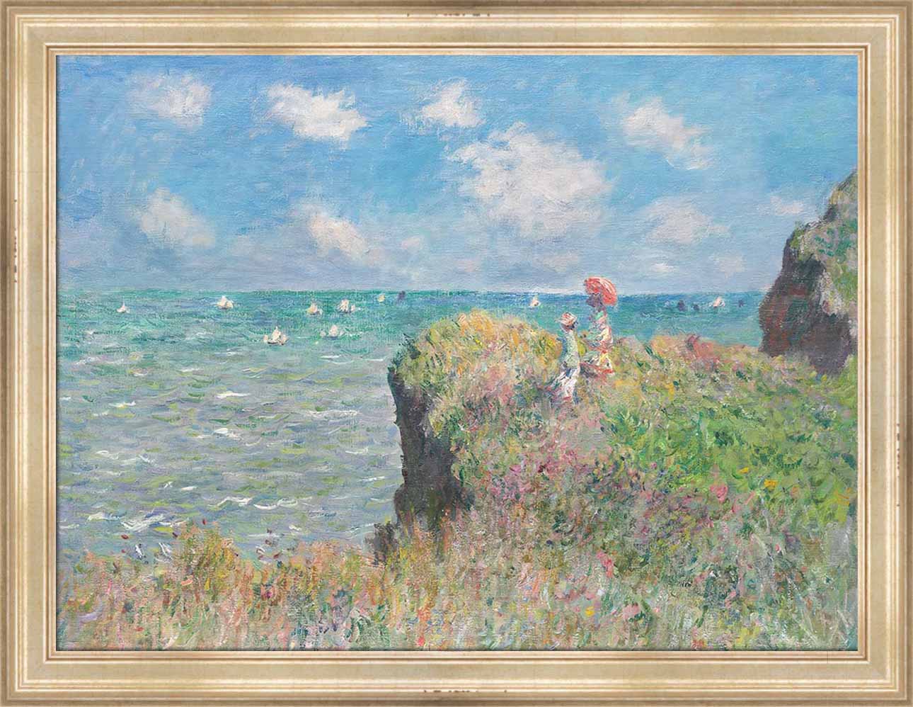 Cliff Walk at Pourville | Paper