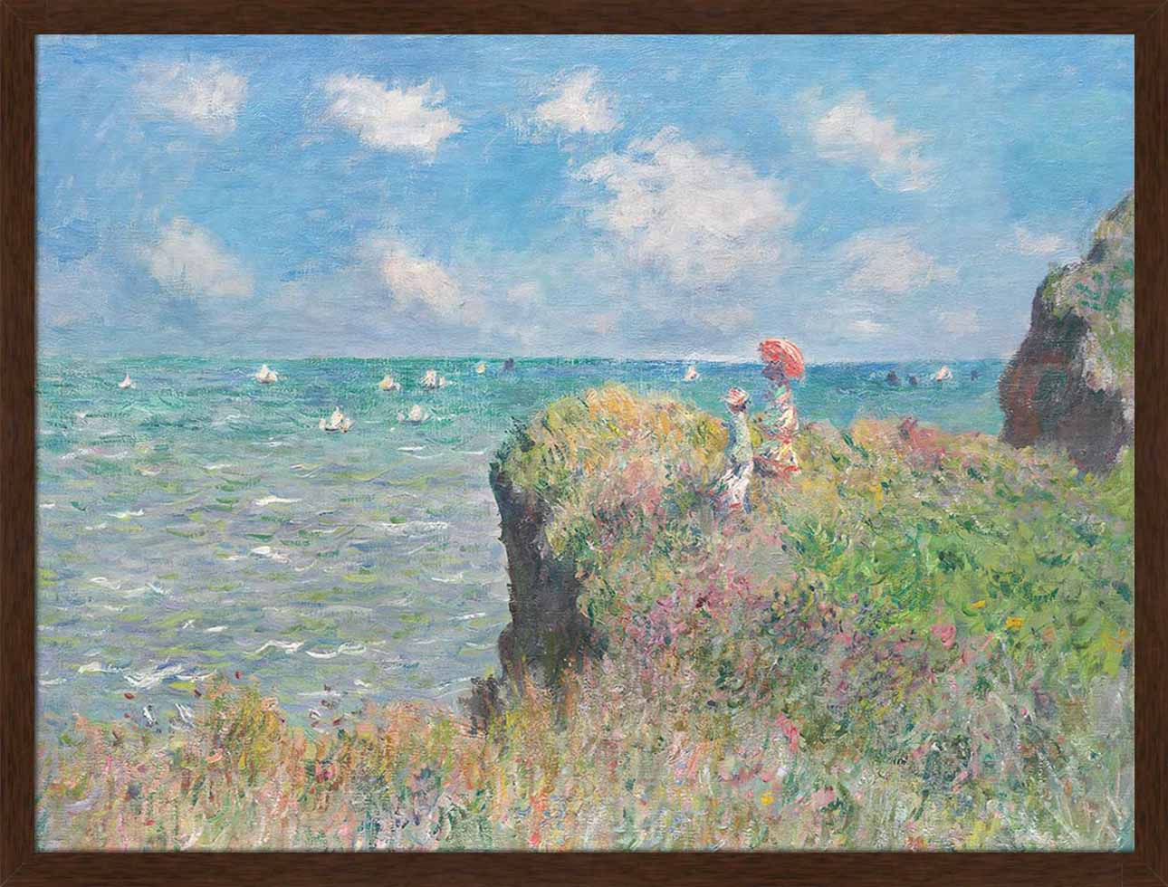 Cliff Walk at Pourville | Paper