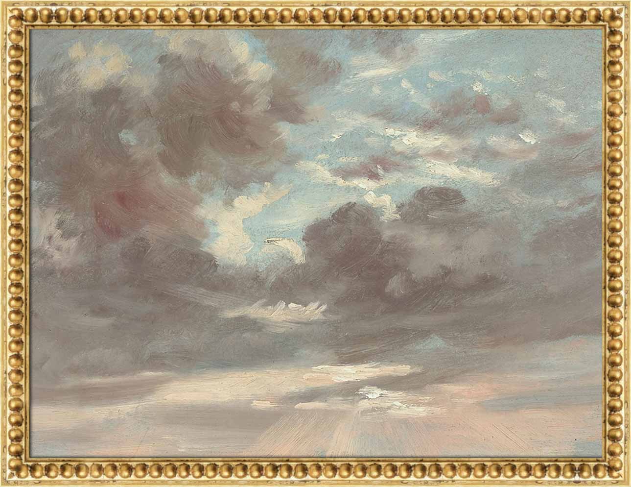 Cloud Study Stormy Sunset | Paper