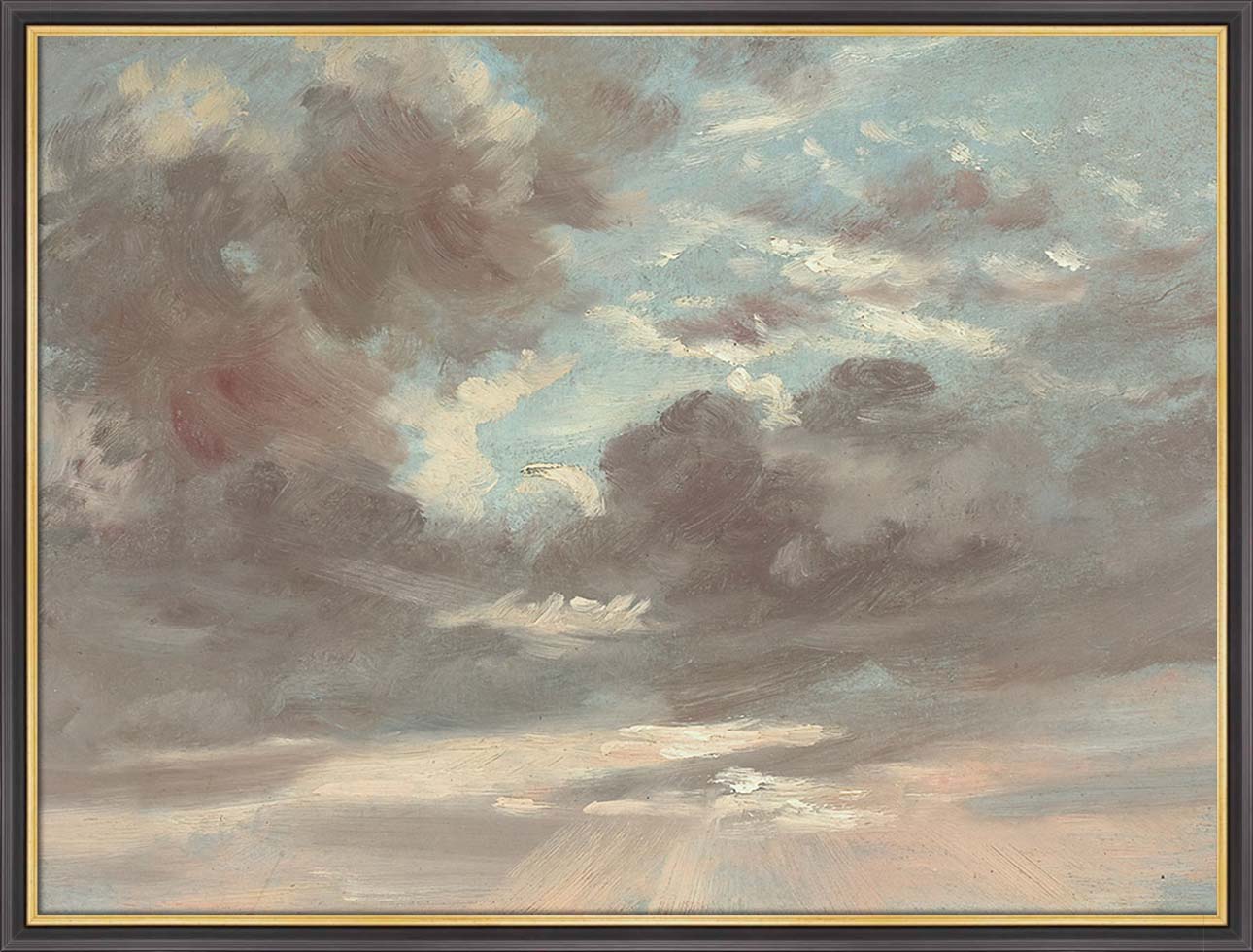 Cloud Study Stormy Sunset | Paper