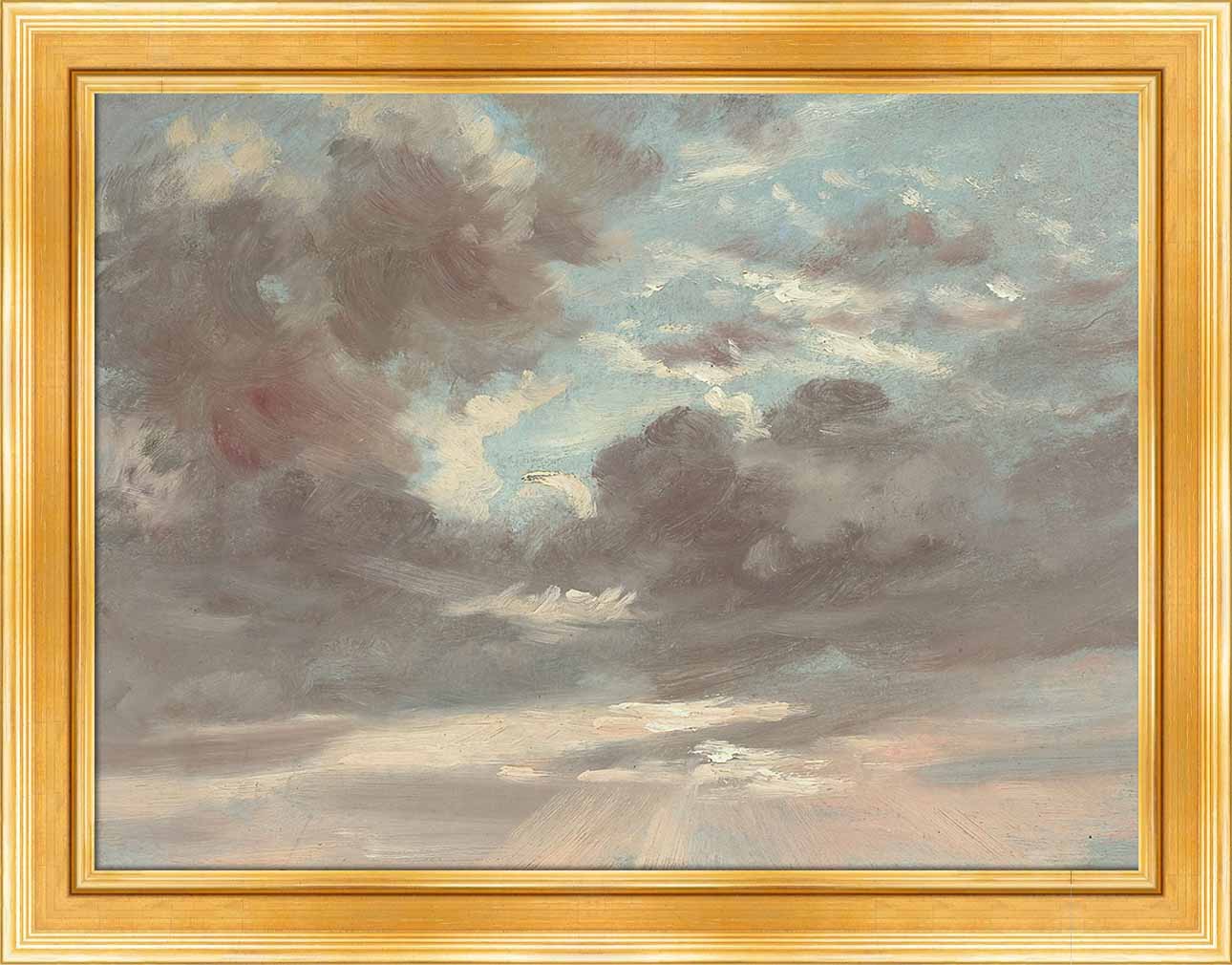 Cloud Study Stormy Sunset | Paper