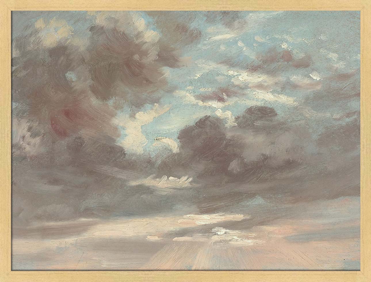 Cloud Study Stormy Sunset | Paper