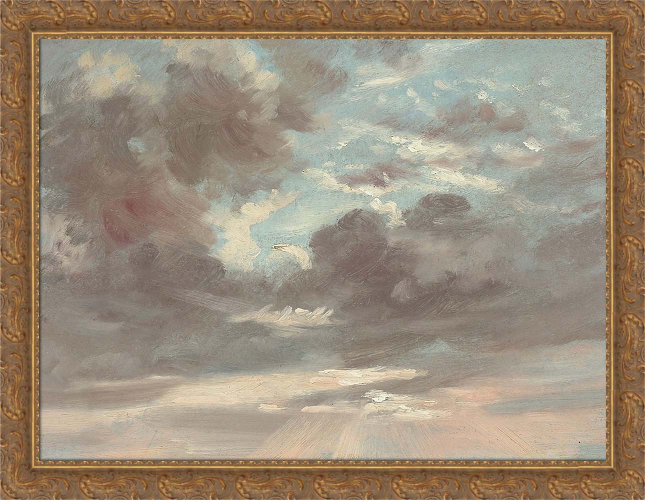 Cloud Study Stormy Sunset | Paper