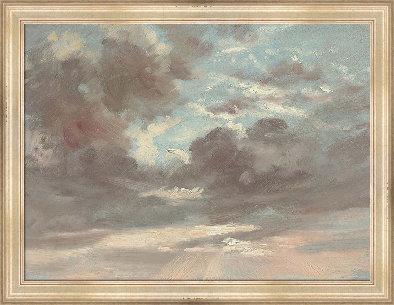 Cloud Study Stormy Sunset | Paper
