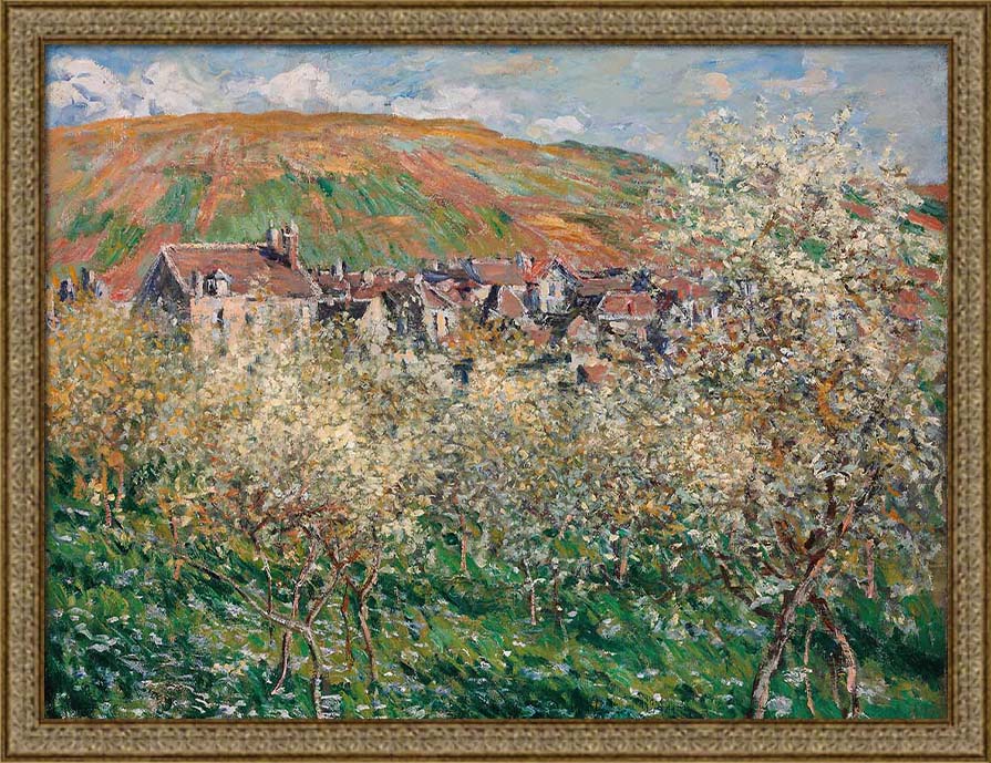 Plum Trees in Blossom | Paper
