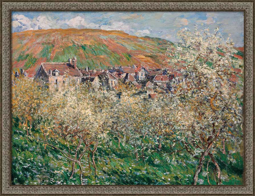 Plum Trees in Blossom | Paper