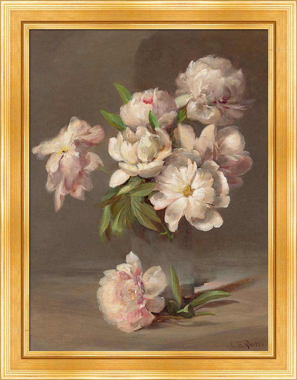 Peonies in a Vase | Paper