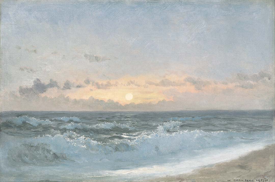 Sunset over the Sea | Paper