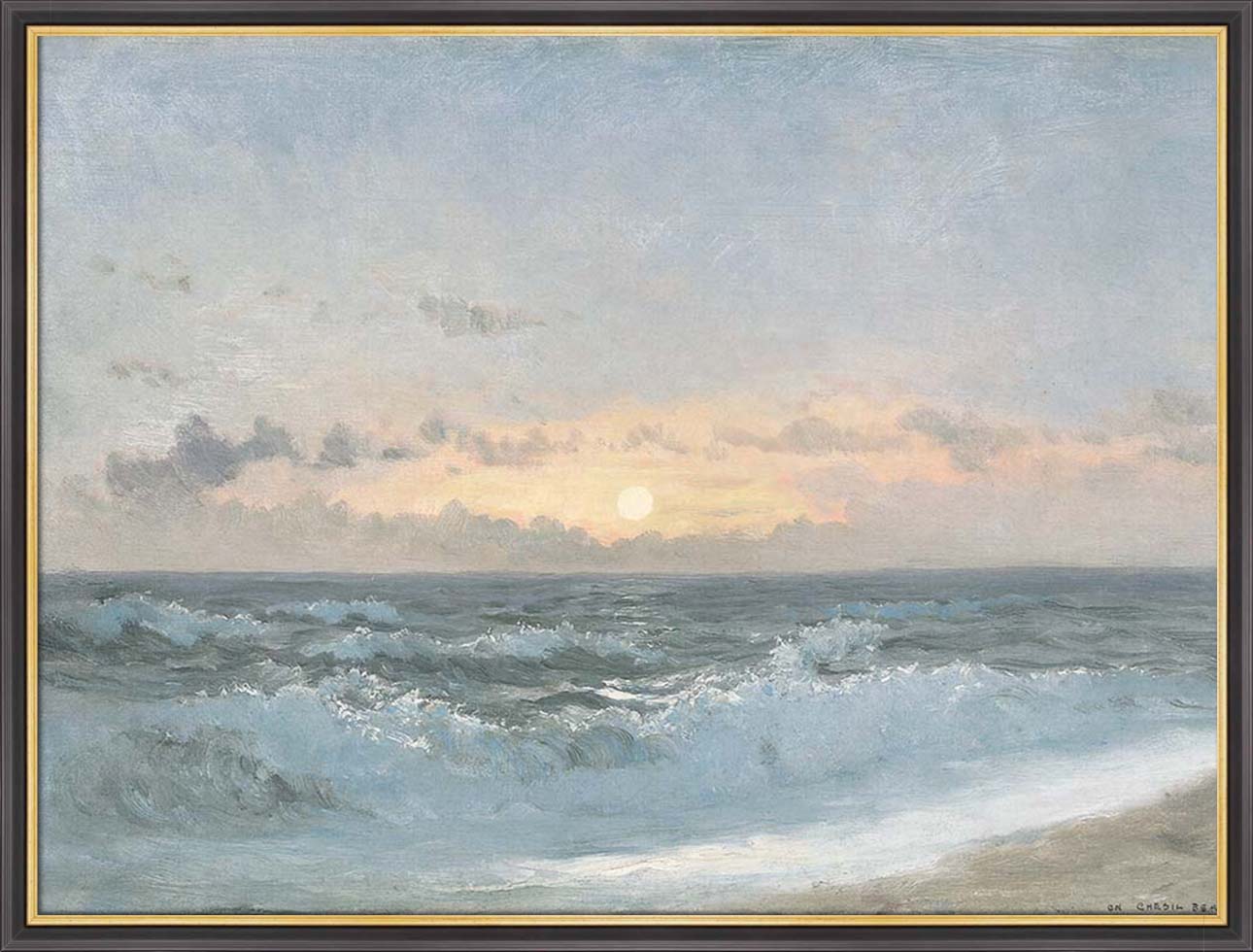 Sunset over the Sea | Paper